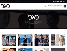 Tablet Screenshot of dolphinwear.com